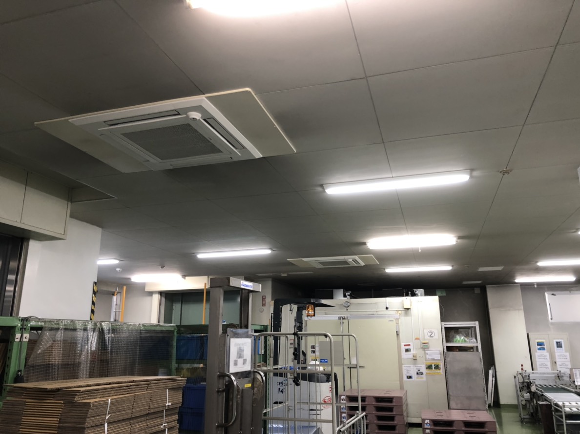 松伏のＳ社空調改修工事